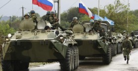 Trupele ruse se concentrează pe oraşele din regiunea Lugansk
